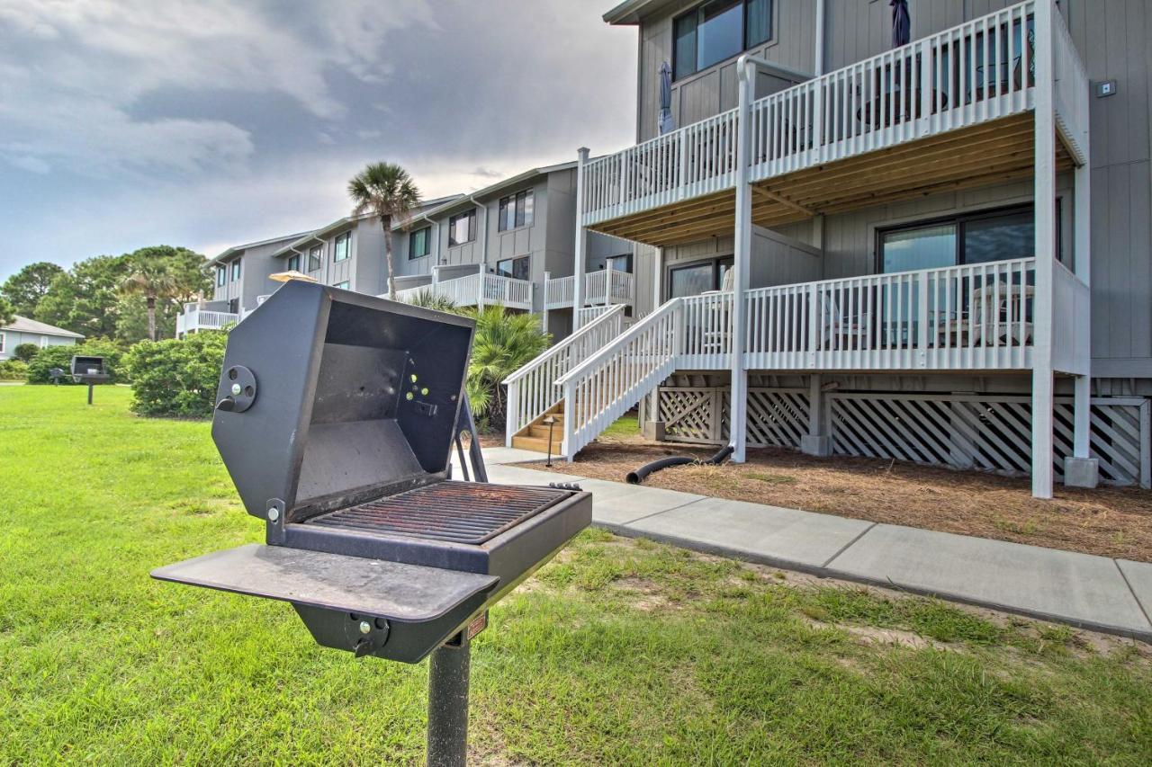 Harbor Island Condo With Deck - Steps To Beach! Oceanmarsh Subdivision Extérieur photo